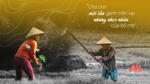 cho con gánh một lần trên vai, những nhọc nhằn của bố mẹ