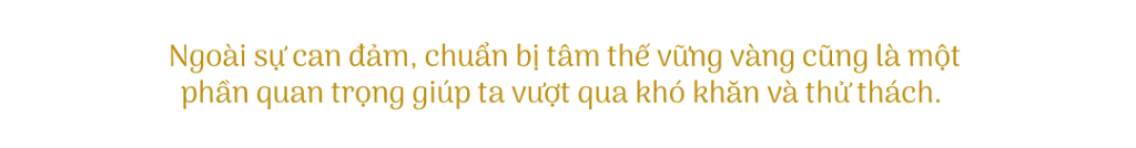 chuẩn bị tâm thế vững vàng giúp ta vượt qua khó khăn và thử thách