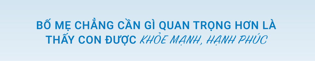 mẹ chỉ cần con hạnh phúc và khỏe mạnh