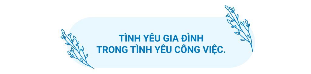 tình yêu gia đình trong công việc