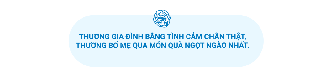 yêu gia đình bằng tình yêu ngọt ngào nhất