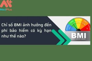 chỉ số BMI ảnh hưởng đến phí bảo hiểm có kỳ hạn như thế nào