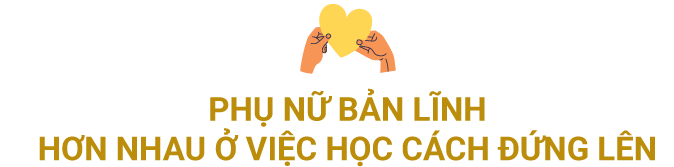 phụ nữ bản lĩnh hơn nhau ở cách học đứng lên