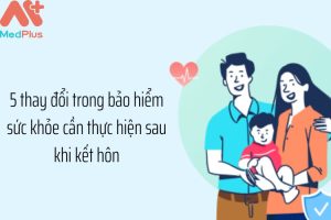 5 thay đổi trong bảo hiểm sức khỏe cần thực hiện sau khi kết hôn