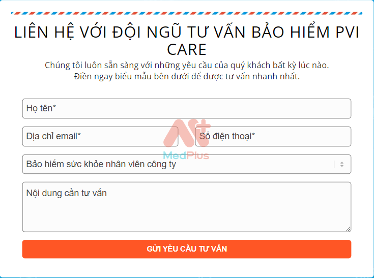 Mua bảo hiểm sức khỏe PVI trực tuyến