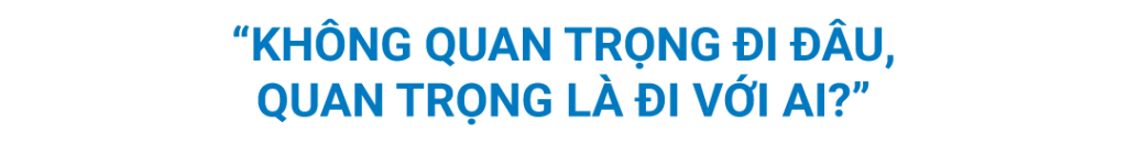 khong quan trong la di dau quan trong la di voi ai