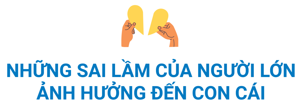 sai lam cua nguoi lon anh huong den con cai