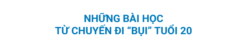 bài học từ những chuyến đi bụi