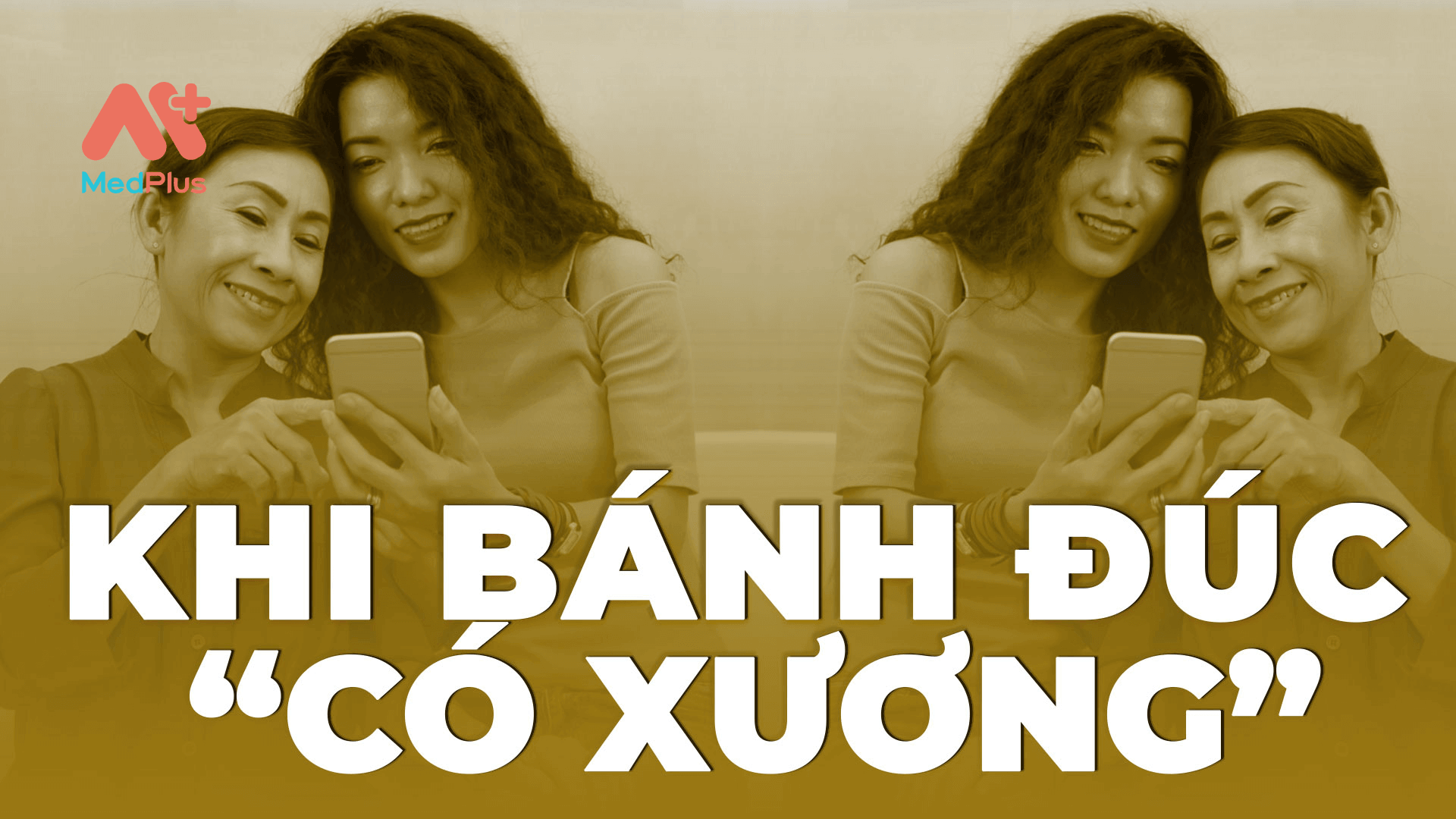 Khi bánh đúc có xương