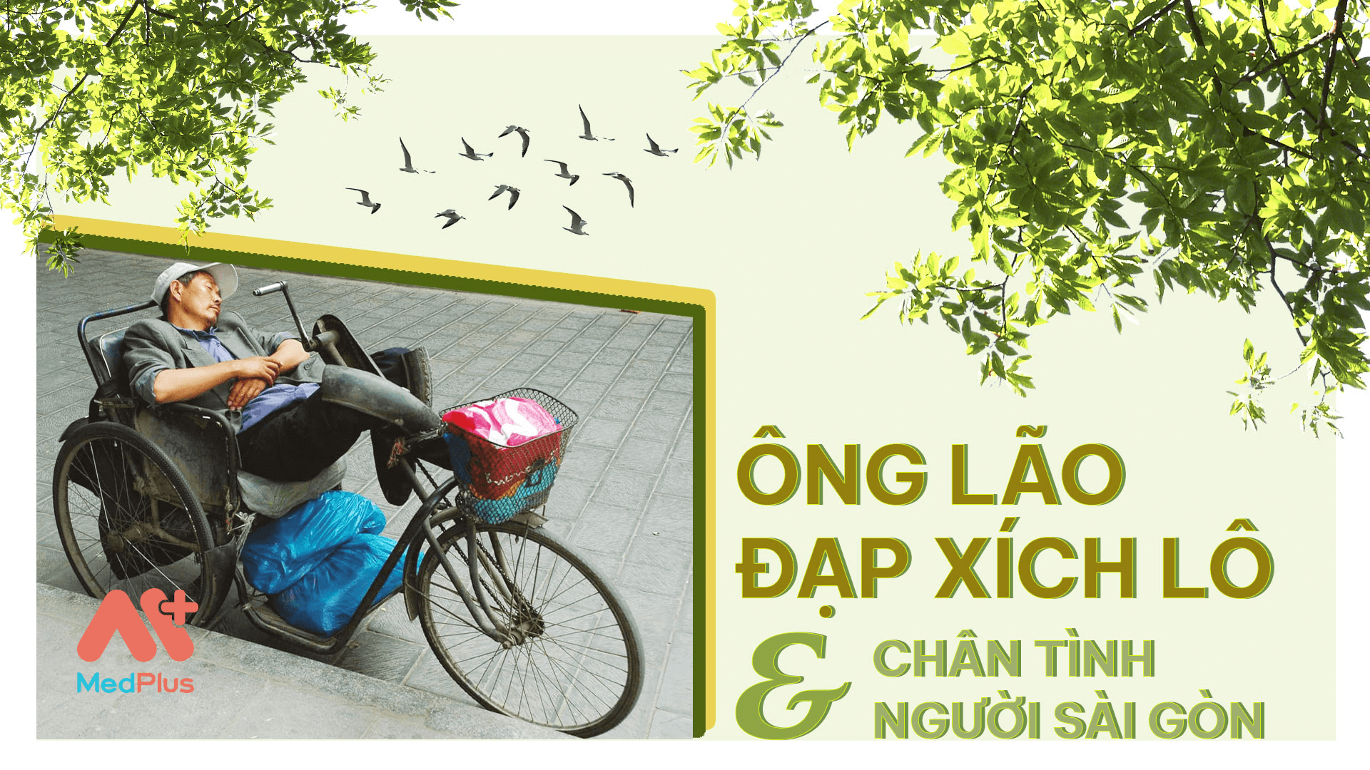 Ông lão đạp xích lô và chân tình người Sài Gòn