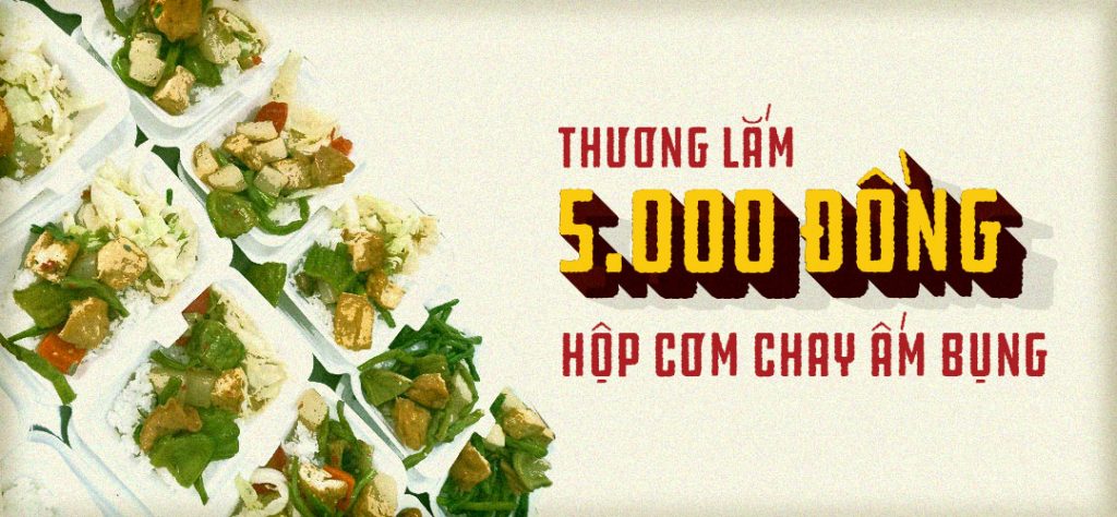 thương lắm hộp cơm chay ấm bụng