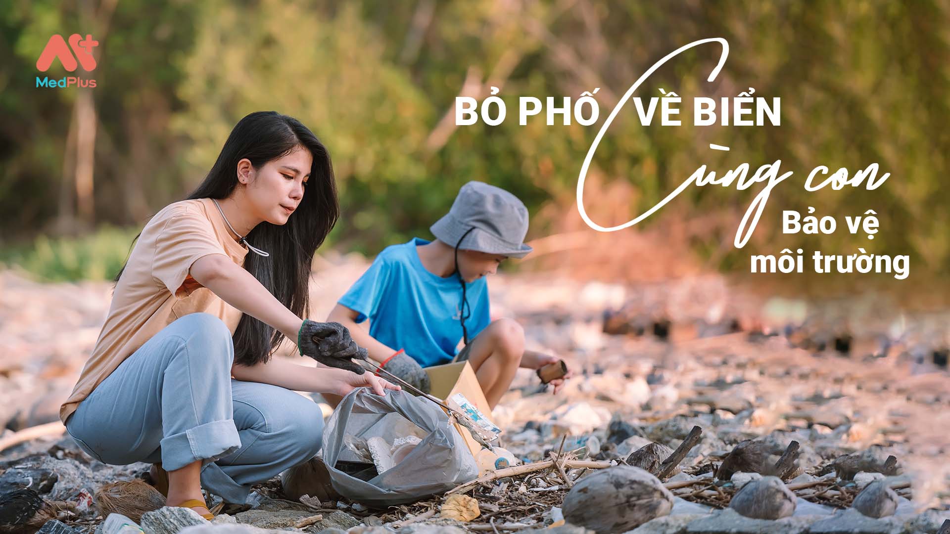 Bỏ phố về biển cùng con bảo vệ môi trường2