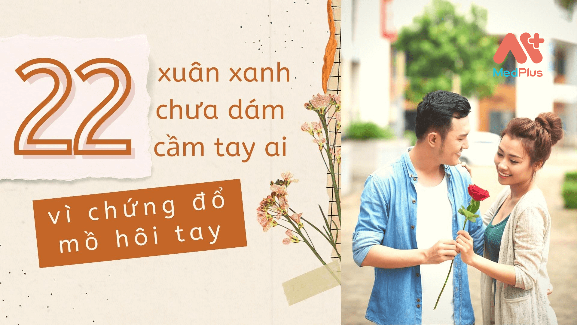 Toát mồ hôi vì chứng đổ mồ hôi tay