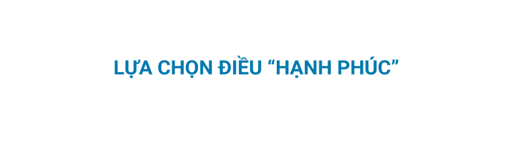 lựa chọn điều hạnh phúc