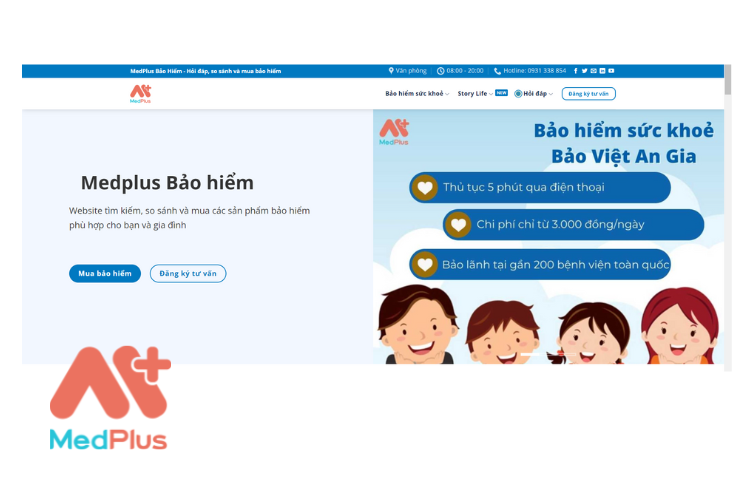 Trang chủ Medplus - trang web được ủy quyền uy tín